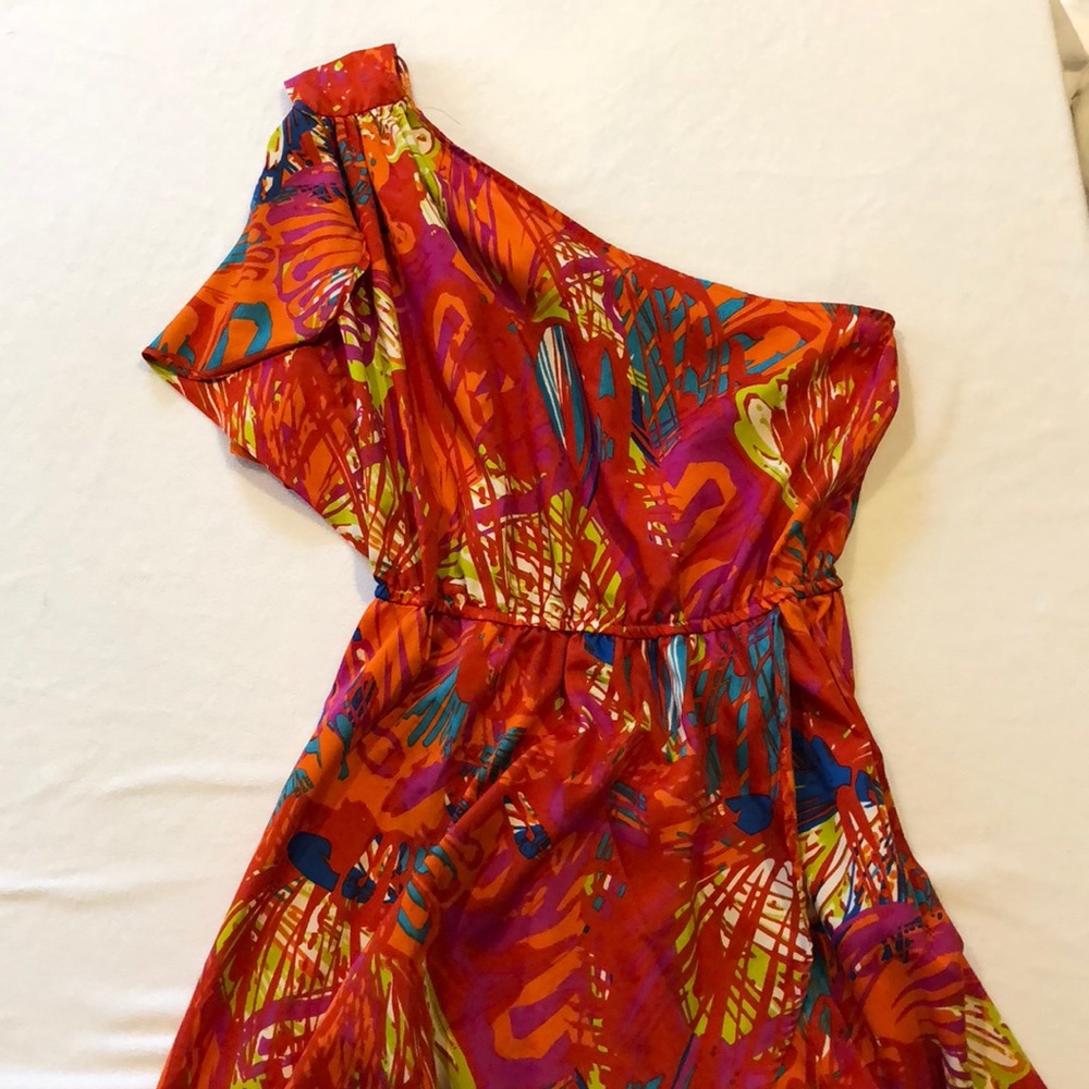 Angie High-Low One Shouldered Dress Size Medium